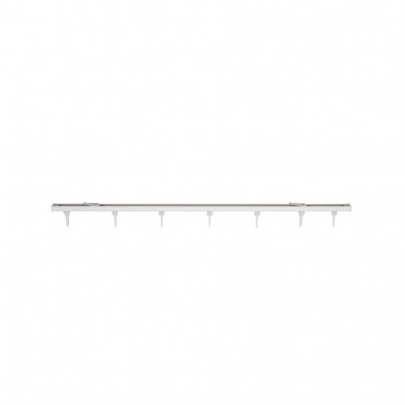 PROFILE D alumiinium 250 cm valge