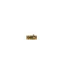 DOOR BOLT BT038-60CC 60X30 GOLD