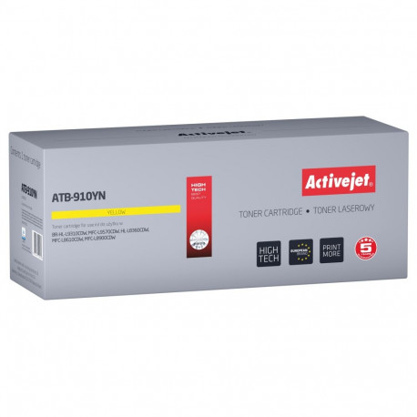 Activejet ATB-910YN tooner (asendus Brother TN-910Y; Supreme; 9000 lehte; kollane)