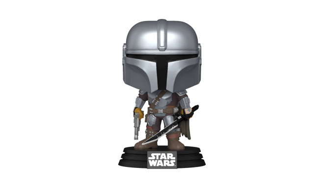 FUNKO POP! Vinyl Figure: The Mandalorian - Mando w/Darksaber