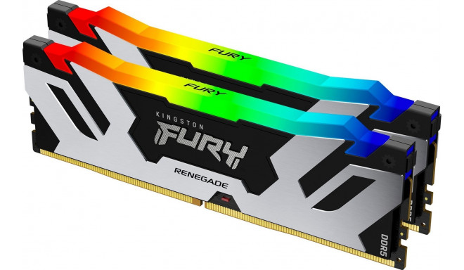 Kingston FURY Renegade RGB DDR5 7200 MHz CL38 32 GB mälumoodulite komplekt
