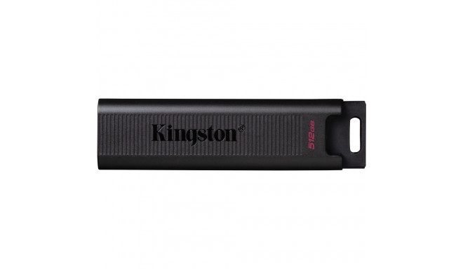 Kingston mälupulk DataTraveler Max 512GB USB-C 3.2, must
