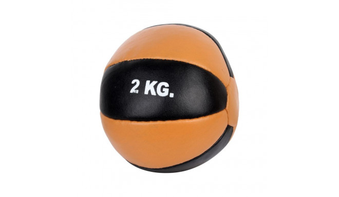 Maxwel medicine ball 2 kg 5905527731237 (brązowy)