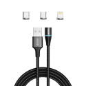 Cable USB 3w1 1m CL-152