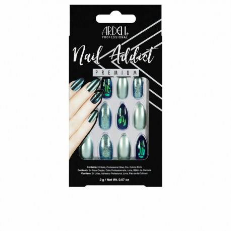 Kunstküüned Ardell 75887 Green Glitter Chrome (1 Ühikut)
