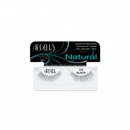 Set of false eyelashes Ardell Natural Nº 123 Black