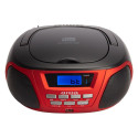 Radio CD Bluetooth MP3 Aiwa BBTU300RD    5W Melns Sarkans