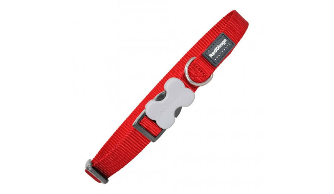 Dog collar Red Dingo Smooth Red 41-63 cm