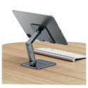 BASEUS Foldable Metal desk holder for tablet Grey BS-HP006