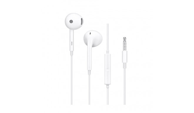 Wire earphones Jack 3,5 mm Oppo MH135 bulk white