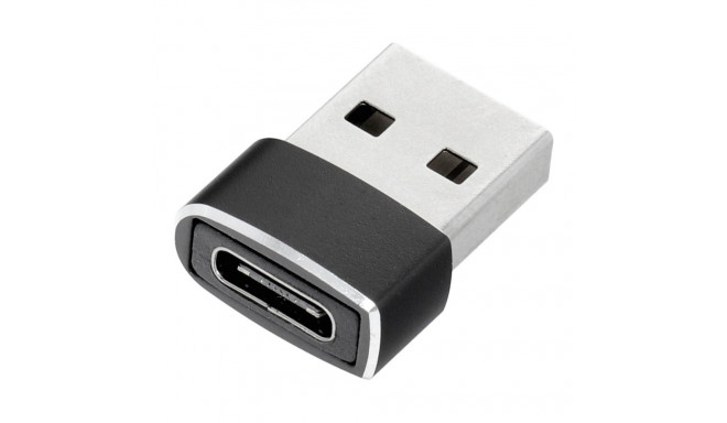 Adaptor Type C (female) to USB A (male) black