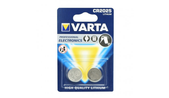 VARTA lithium battery CR2025 3V 2 pcs