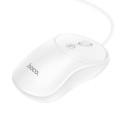 HOCO wired mouse Esteem GM13 white