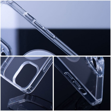 Case for Samsung S24 PLUS Clear Mag Cover (STR) compatible with MagSafe transparent