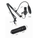 Microphone on boom with a membrane ART AC-03 USB