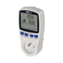 Meter power consumption, kW, kWh