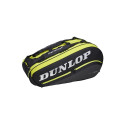 Tennis Bag Dunlop SX PERFORMANCE 8 racket THERMO  black/yellow