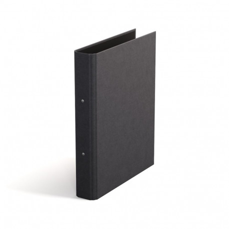 Rõngaskaaned A4 2-rõngaga Ringo Bigso Box, Canvas Paper Laminate Black C68