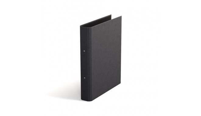Rõngaskaaned A4 2-rõngaga Ringo Bigso Box, Canvas Paper Laminate Black C68