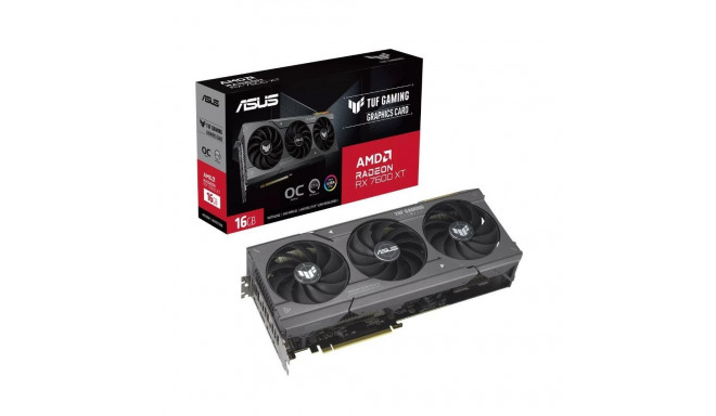 Asus videokaart AMD Radeon RX 7600 XT 16GB GDDR6 128bit PCIE 4.0 16x 1xHDMI 3xDisplayPort RX76