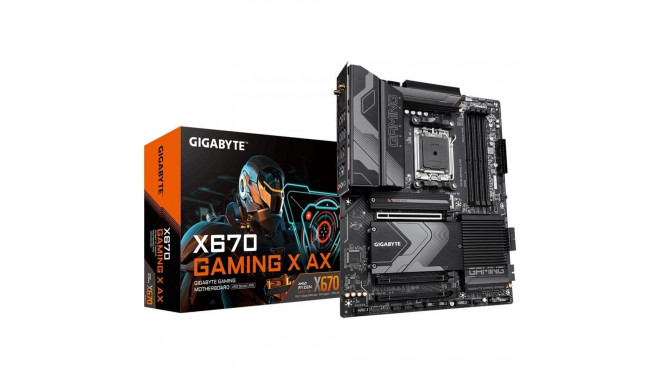 Gigabyte emaplaat X670 Gaming X AX 1.0 AMD AM5 DDR5 DIMM