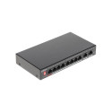 DAHUA Switch||PFS3010-8GT-96|Desktop/pedestal|Rack|8x10Base-T / 100Base-TX / 1000Base-T|PoE ports 8|