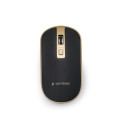 Gembird MOUSE USB OPTICAL WRL BLACK/GOLD MUSW-4B-06-BG