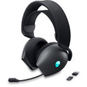 Dell Alienware Dual Mode Wireless Gaming Headset AW720H Over-Ear, Built-in microphone, Dark Side of 