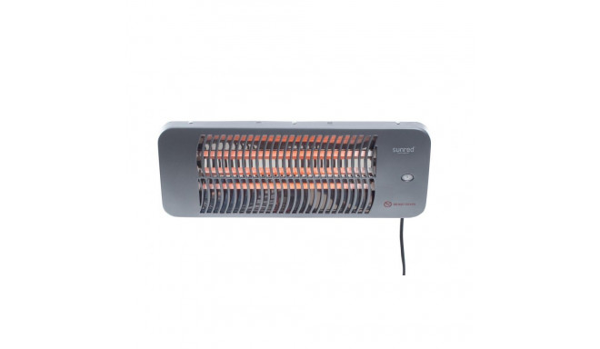 SUNRED Heater LUG-2000W, Lugo Quartz Wall Infrared, 2000 W, Grey, IP24