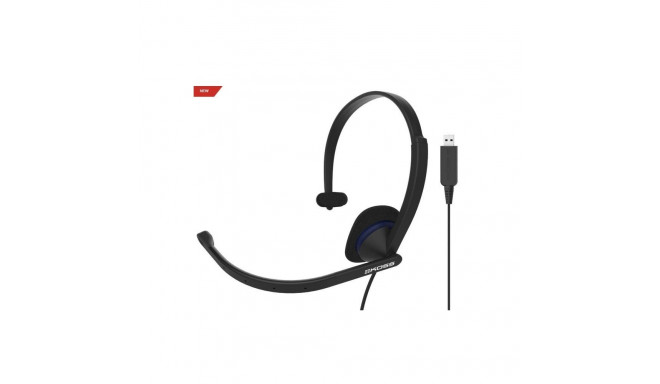 Koss Headphones CS195 USB Wired, On-Ear, Microphone, USB Type-A, Black