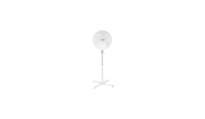 Adler AD 7305 Stand Fan, Number of speeds 3, 45 W, Oscillation, Diameter 40 cm, White