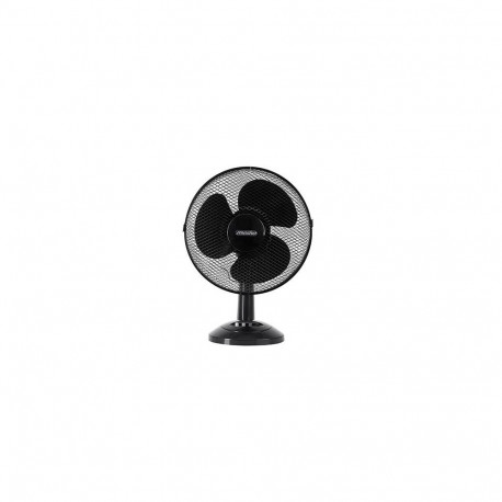 Mesko Fan MS 7309 Table Fan, Number of speeds 3, 40 W, Oscillation, Diameter 30 cm, Black