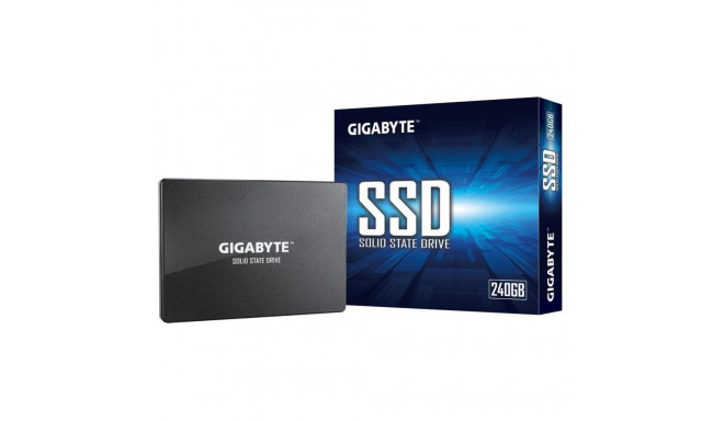 Gigabyte SSD||240GB|SATA 3.0|Write speed 420 MBytes/sec|Read speed 500 MBytes/sec|2,5"|TBW 100 TB|MT