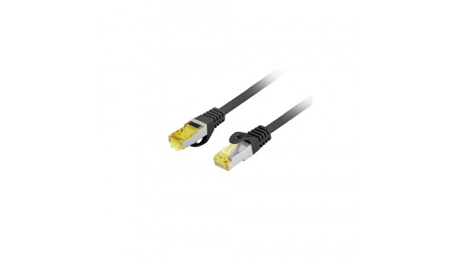PATCHCORD CAT.6A S/FTP LSZH CU 5M BLACK FLUKE PASSED LANBERG