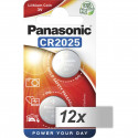 Panasonic patarei CR 2025 Lithium Power VPE Inner Box 12x2tk