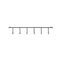 HANGER 6 HOOKS 370X59X39 BLACK 0309560