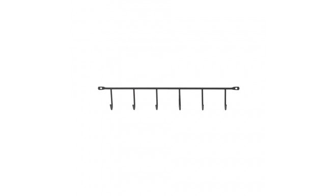 HANGER 6 HOOKS 370X59X39 BLACK 0309560