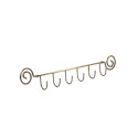 HANGER 6 HOOKS480X40.3X90.5ANTIQUE BRASS