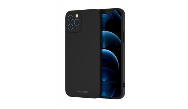 Swissten Soft Joy Silicone Case for Samsung Galaxy A14 5G Black