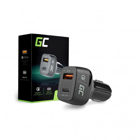 Green Cell CAD33 must mobiilseadme laadija siseruumidesse