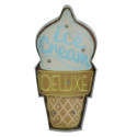 RETRO Metal Sign LED Ice Cream Forever Light