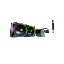 PC Water Cooling AiO Darkflash TR240 RGB 2x 120x120 (black)