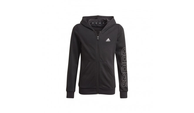 adidas Essentials Logo Full-Zip Hoodie Jr GN4050 (140 cm)