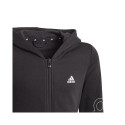 Adidas Essentials Logo Full-Zip Hoodie Jr GN4050 (140 cm)