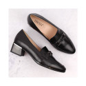 Vinceza W JAN270A low-heeled shoes, black (38)