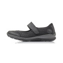 Comfortable openwork shoes Rieker W RKR575 black (37)