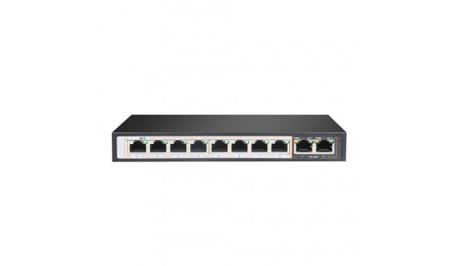 Switch Perses 8X EX-SG1008PE 10/100/1000M TX PoE AT/AF, 2X GE SFP Full Gigabit PoE