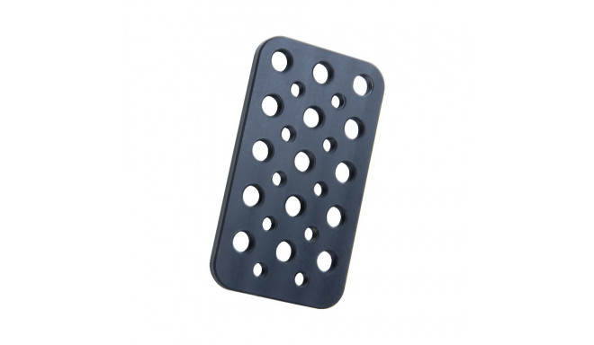 KUPO KS-3922 MINI MOUNTING PLATE WITH 3/8"&1/4" HOLES 3.97"(10CM)*2.2"(5.6CM)