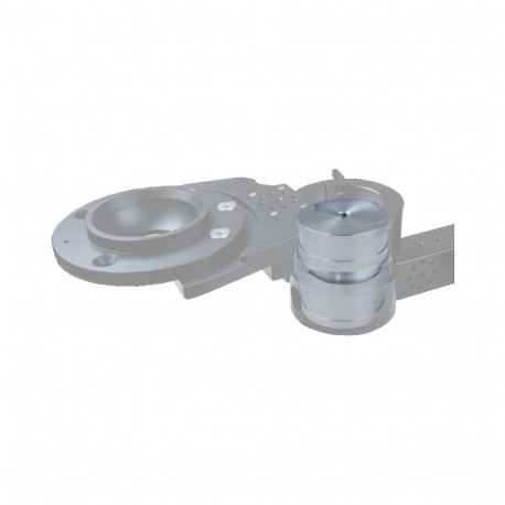 Kupo adapter KS-661 kahepoolne Elemack/Euro