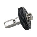 KUPO KS-083 QUICK RELEASE ADAPTER 1/8"-16 MALE THREADED (TOP MOUNT)
